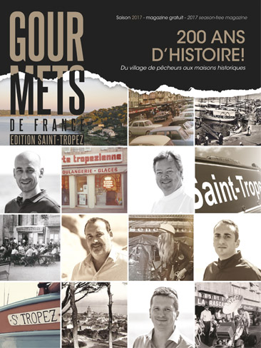 couverture du magazine gourmets de france edition saint tropez 5